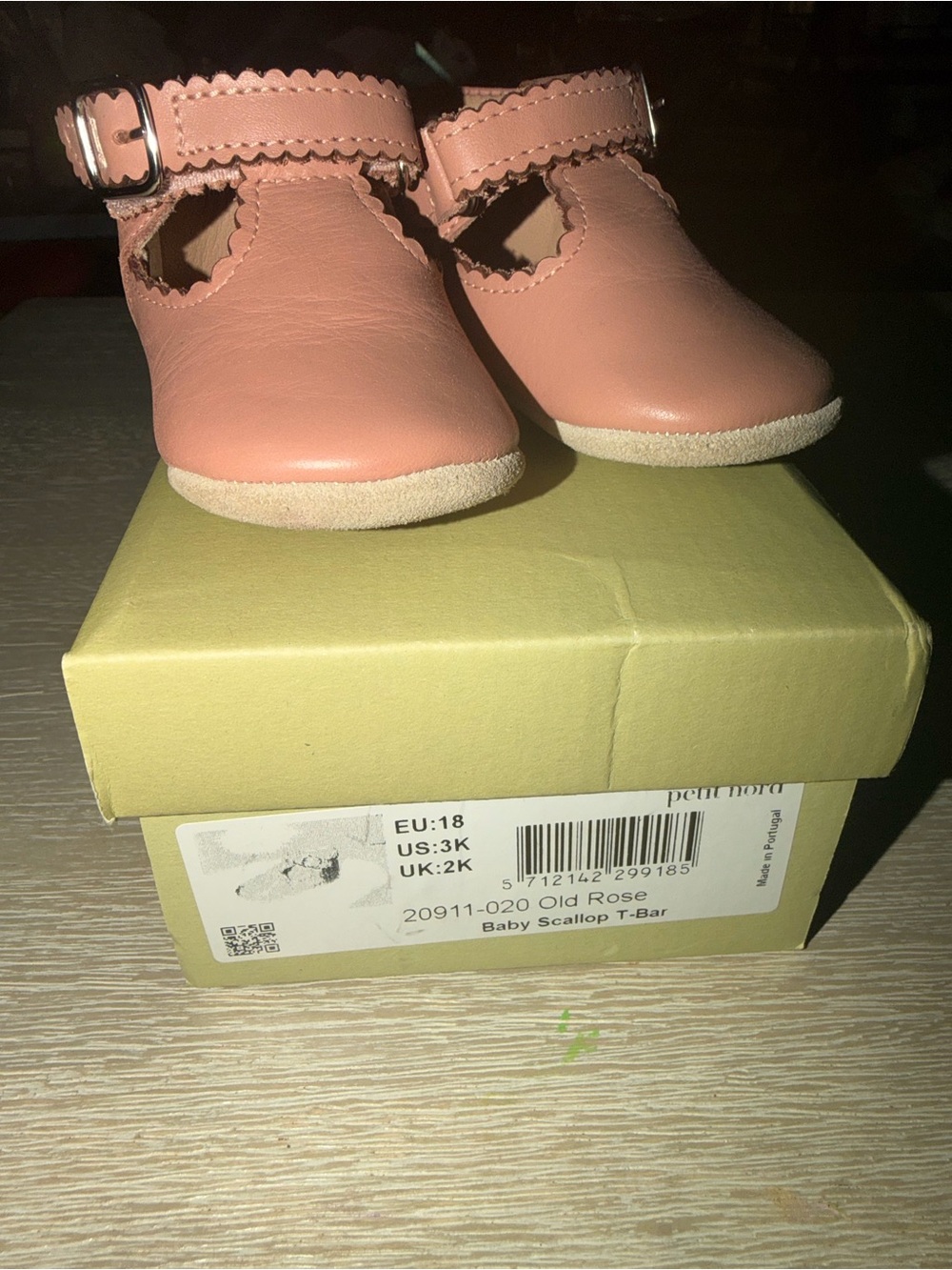 Petit Nord Copenhagen Pink Baby Shoe size EU18/US3k/UK 2k - Picture 7 of 9